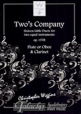 Two's Company op.157B (flute and clarinet)